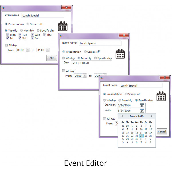 ViewSonic Logiciel d’affichage Signage Manager