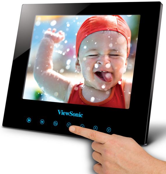 ViewSonic Cadre photo numérique DPG807BK