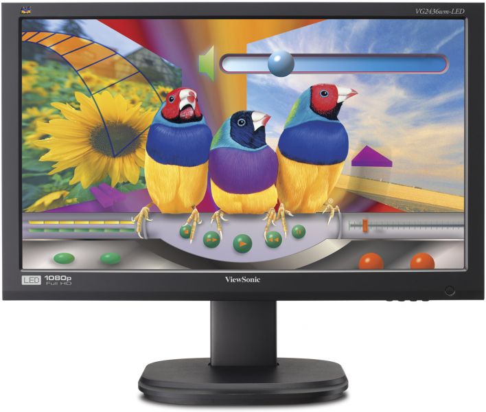 ViewSonic Moniteurs LED VG2436wm-LED