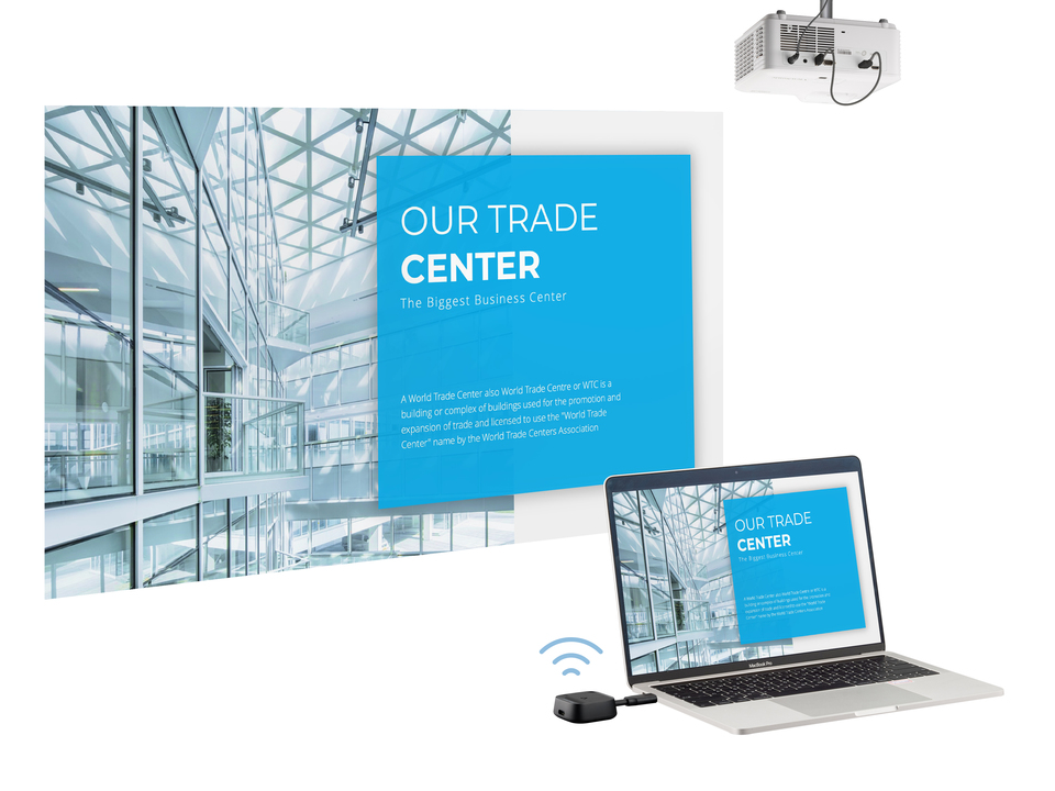 Mejora tu proyector con Wireless Content Casting 1