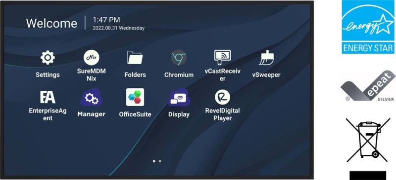 ViewSonic Pantalla comercial CDE9830
