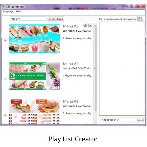ViewSonic Software de carteleria digital Signage Manager