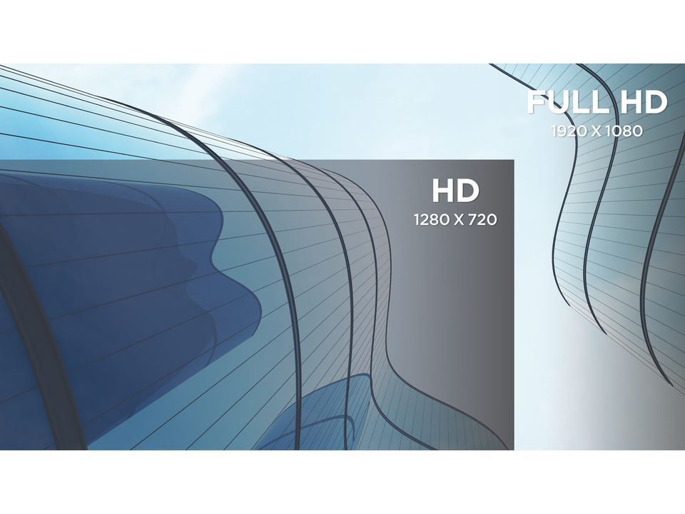 Crisp Full HD Resolution 1
