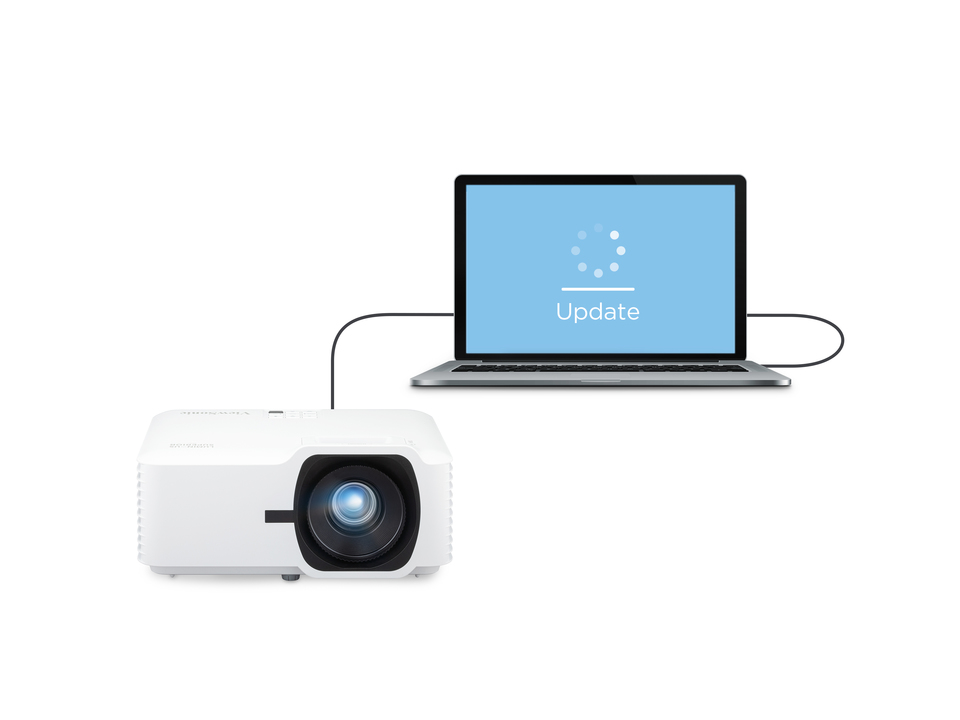 Una forma más sencilla de actualizar el software del proyector 1