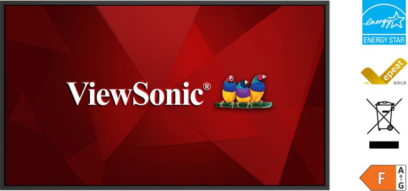 ViewSonic Écrans d'Affichage Professionnels CDE55G3-1C