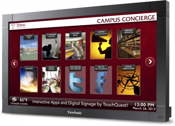 ViewSonic Écrans d'Affichage Professionnels CDP4235-T