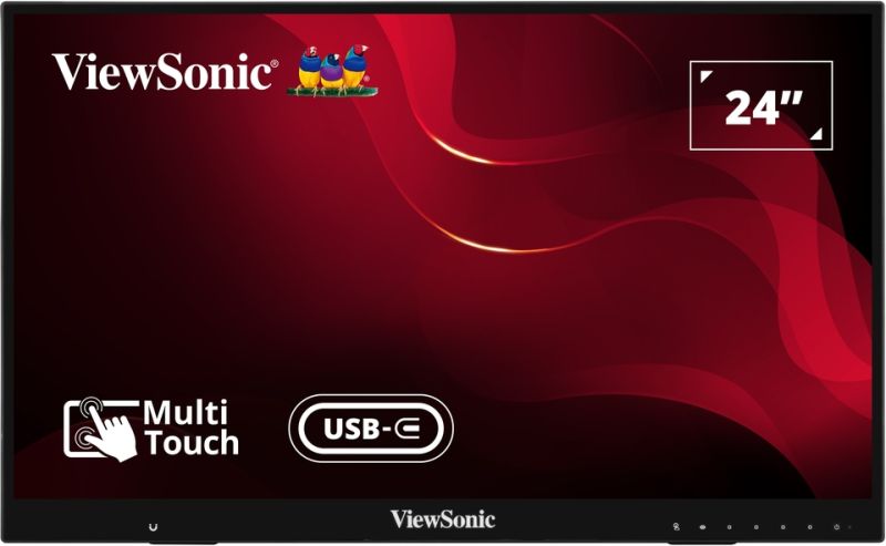 ViewSonic Moniteurs LED Écran Tactile 24