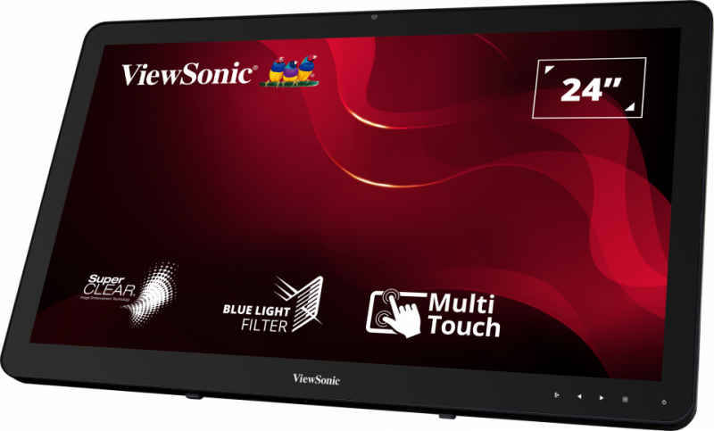ViewSonic Moniteurs LED Moniteur pc tactile 24