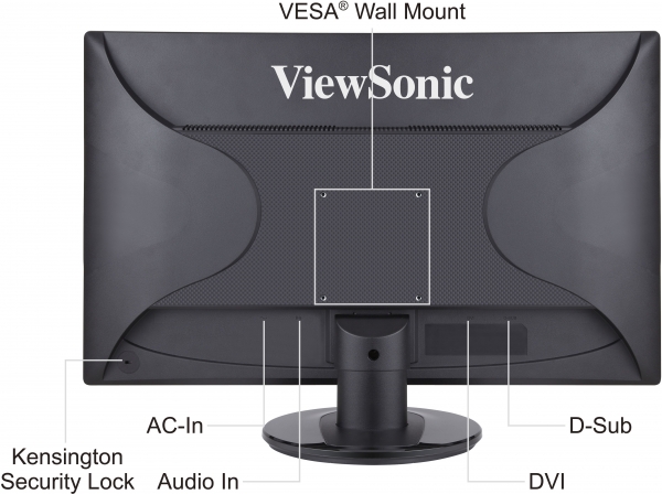 ViewSonic Moniteurs LED VA2445m-LED