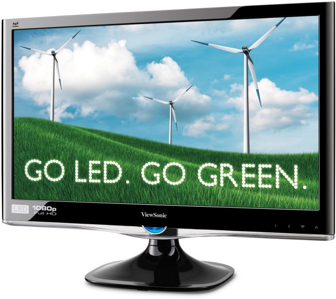 ViewSonic LCD kijelző VX2250wm-LED