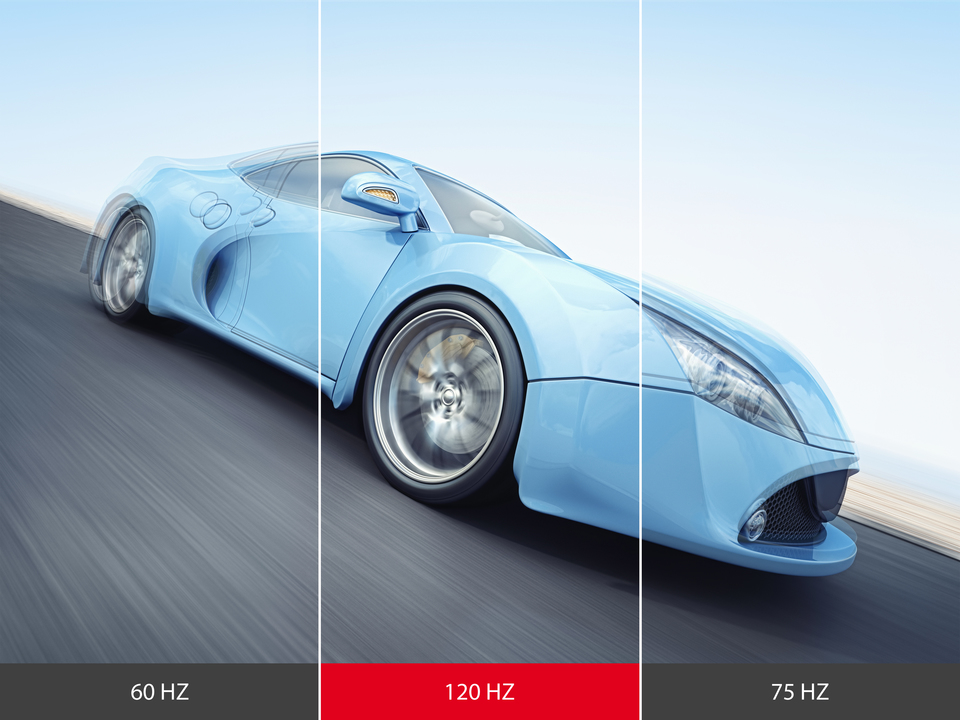 Smoother Motion with 120Hz Refresh Rate 1