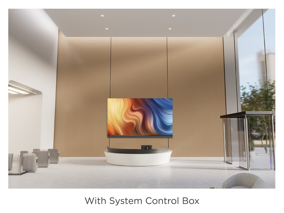 Detachable System Control Box for a Minimalistic Appearance 1
