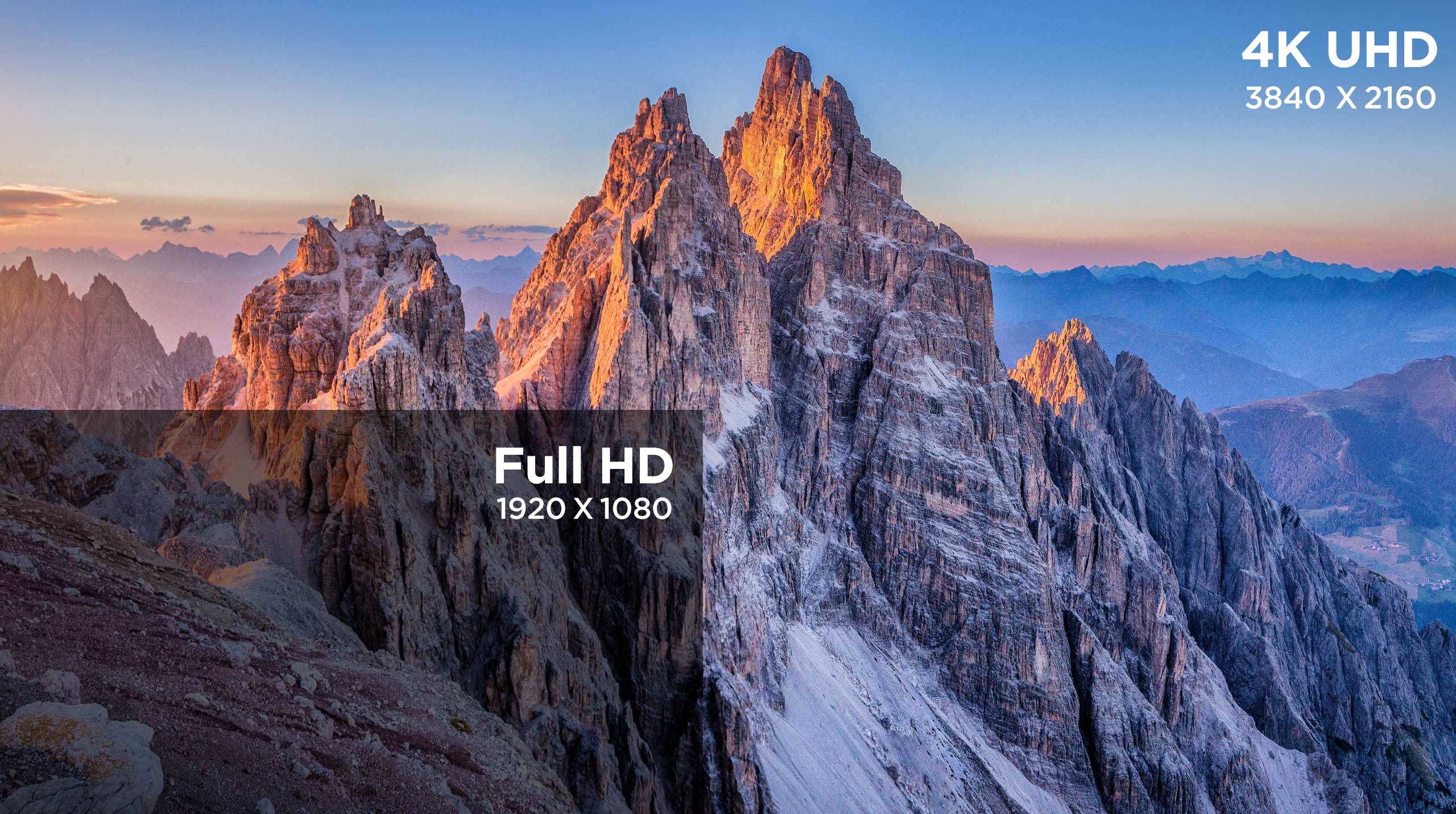Gerçek 4K Ultra HD Netliğine Sahip İnce Aralıklı LED