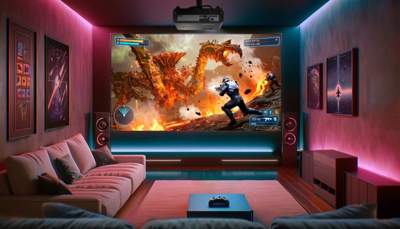 ViewSonic Проектор LX720-4K RGB