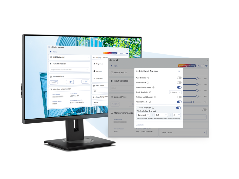Todas las configuraciones, una interfaz​ 1