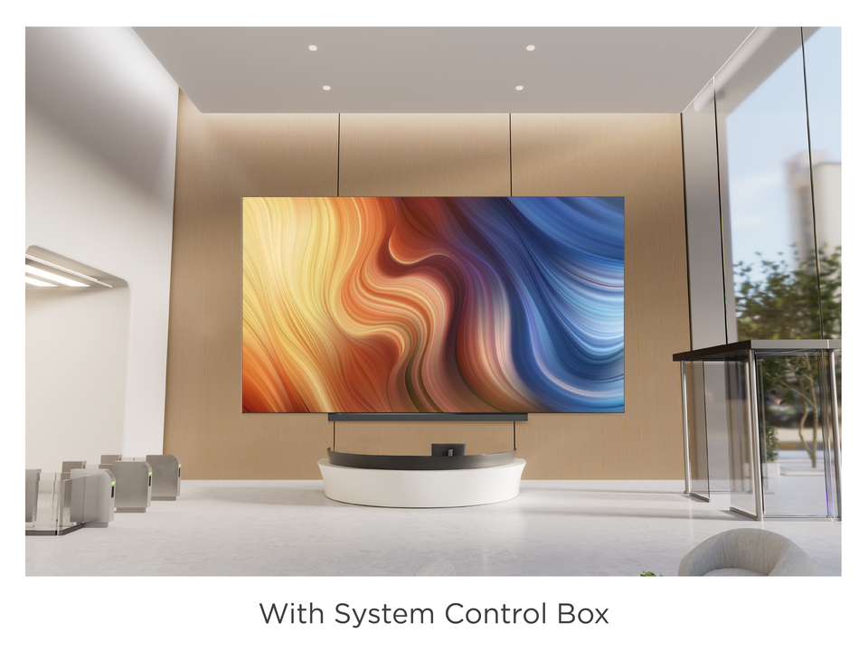 Detachable System Control Box for a Minimalistic Appearance 1